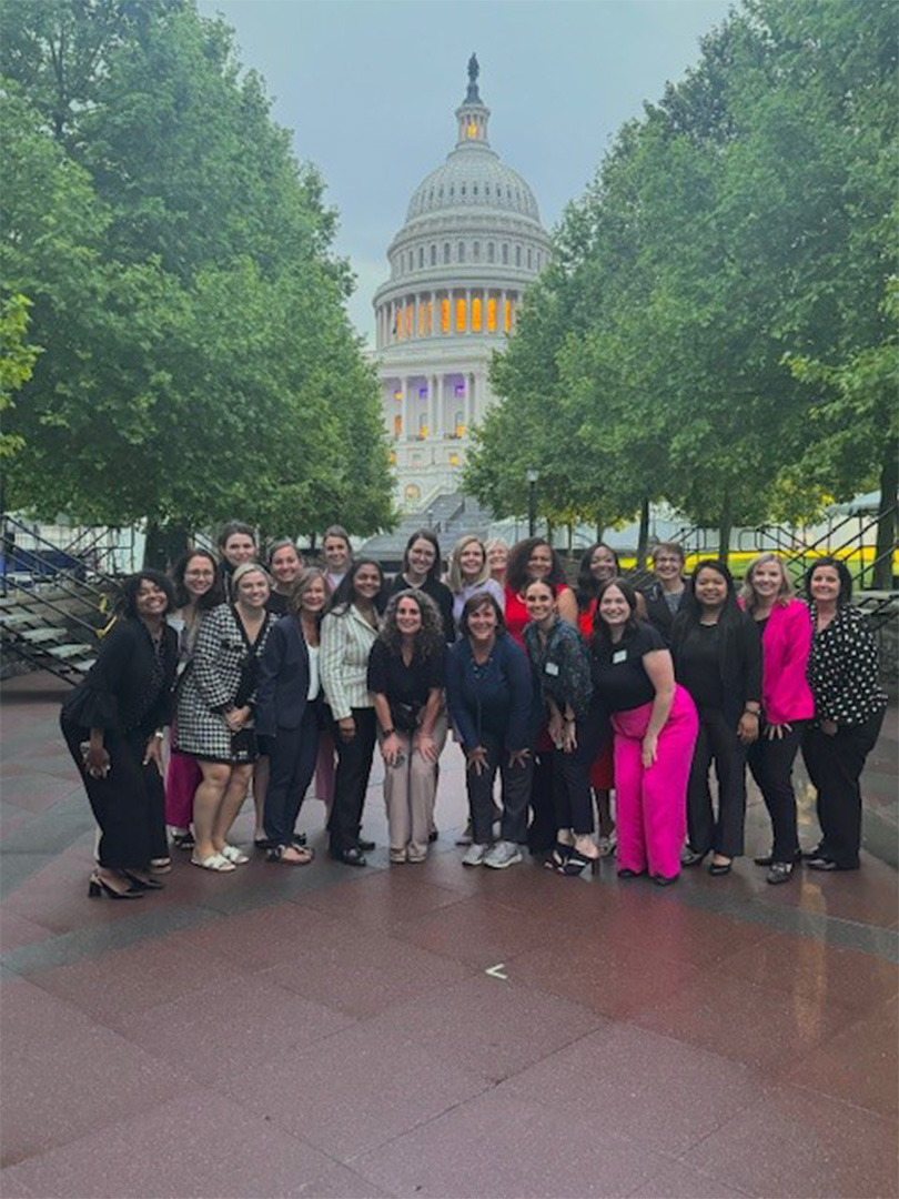 The Lugar Series members in front of the Capitol Building