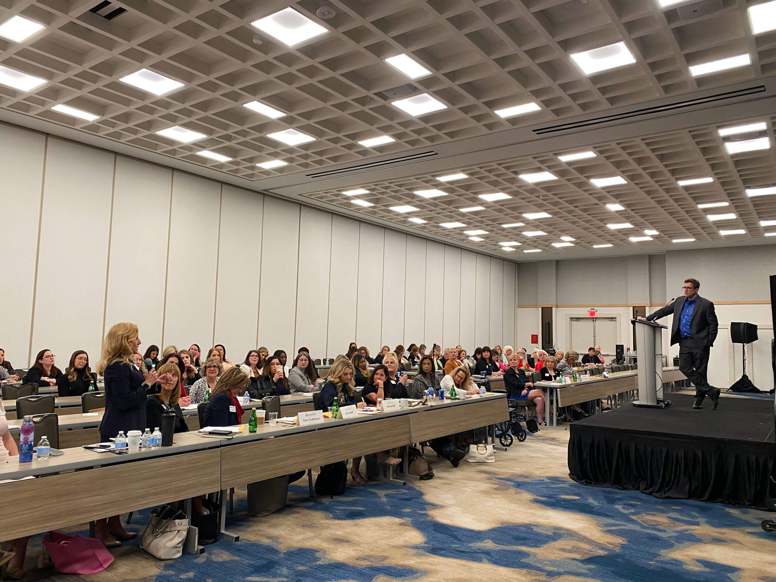 Lugar Series group attends a panel in Washington, D.C.