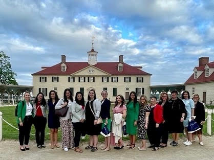 Lugar Series group at Mount Vernon
